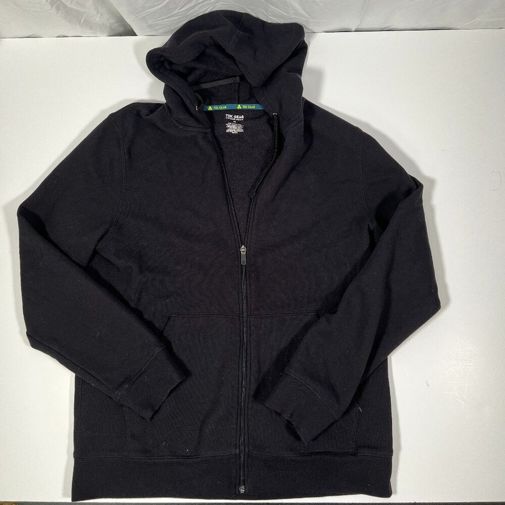 Tek Gear Men's M - Zip up Hoodie in Black